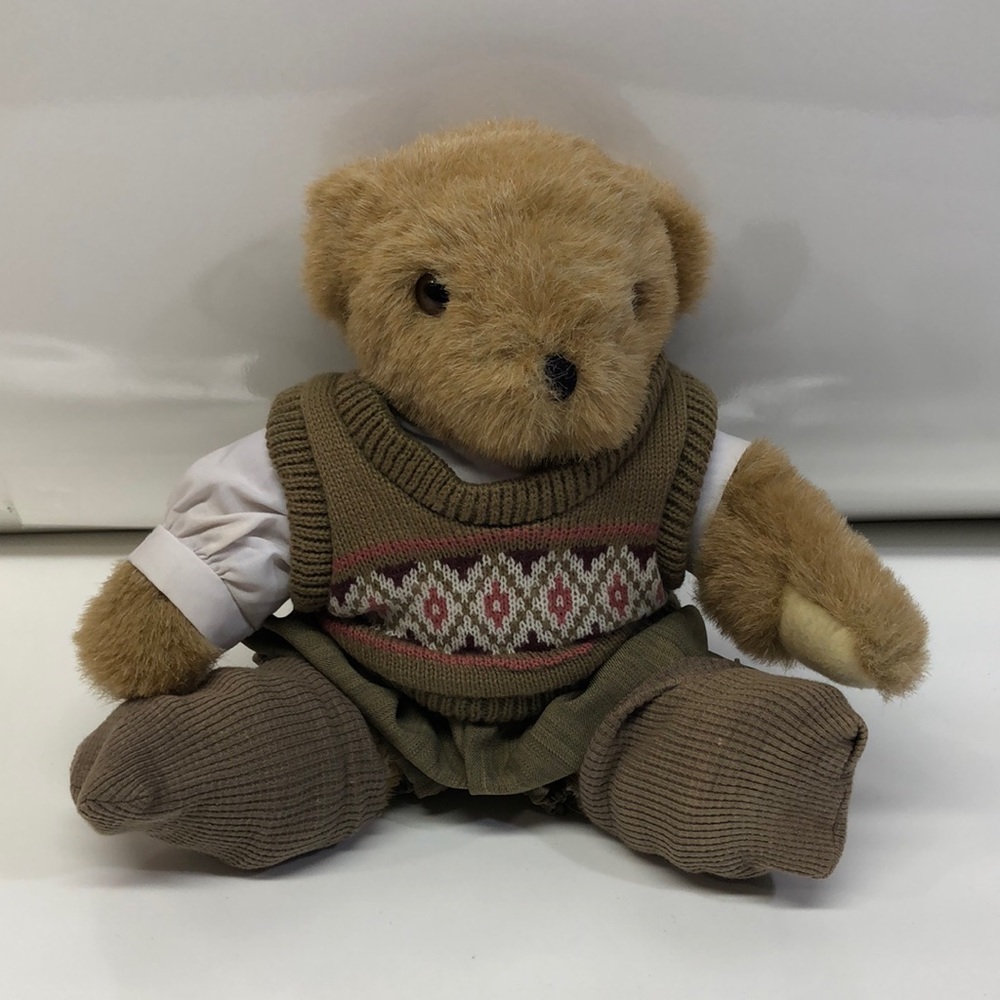 Tender Heart Treasures Bear with Vest